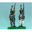 NF02A - Grenadiers / Voltigeurs marching with shako