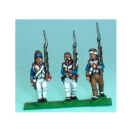 Fusiliers without shako