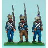 NF21 - Chasseurs with covered shako marching