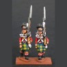 NB21 - Compañía highlander de flanco marchando con kilt