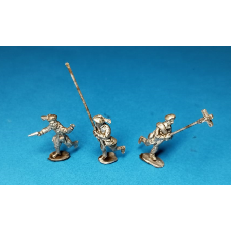 SCC05 - Carlists infantry command group and flag bearer