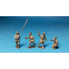SCE05 - Grupo de mando infantería republicana con banderín