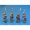 NBD01 - Baden infantry marching with helmet.